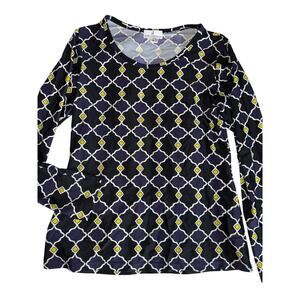 JUDE CONNALLY geometric print top size Medium M